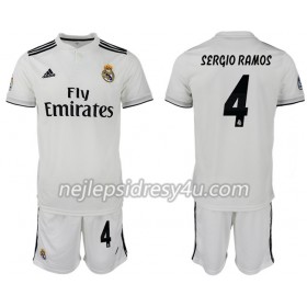 Fotbalový Dres Real Madrid SERGIO RAMOS 4 Dětské Domácí 2018/19